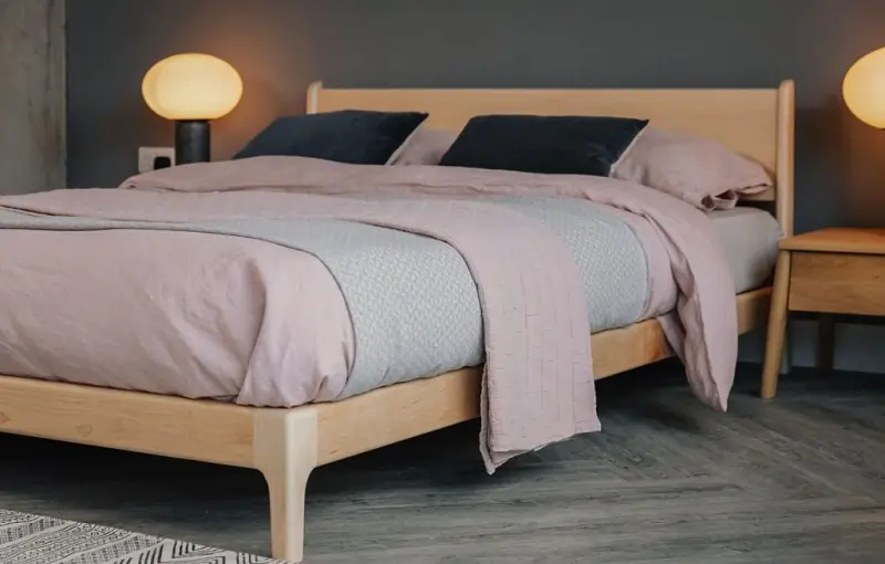 تخت خواب اتاق خواب ساده