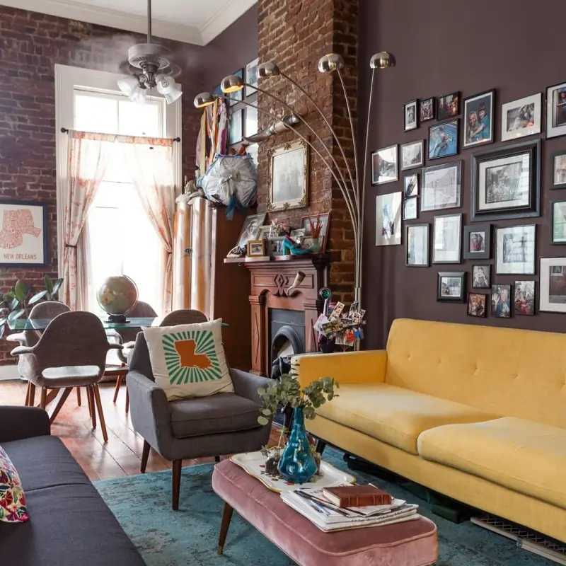 پر کردن دکوراسیون با وسایل دکوری 