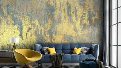 رنگ کاغذ دیواری