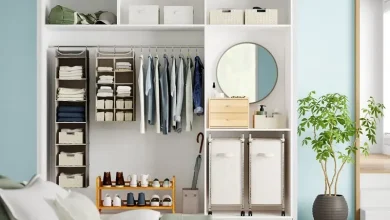 رفع مشکل فضای کم در کمدها