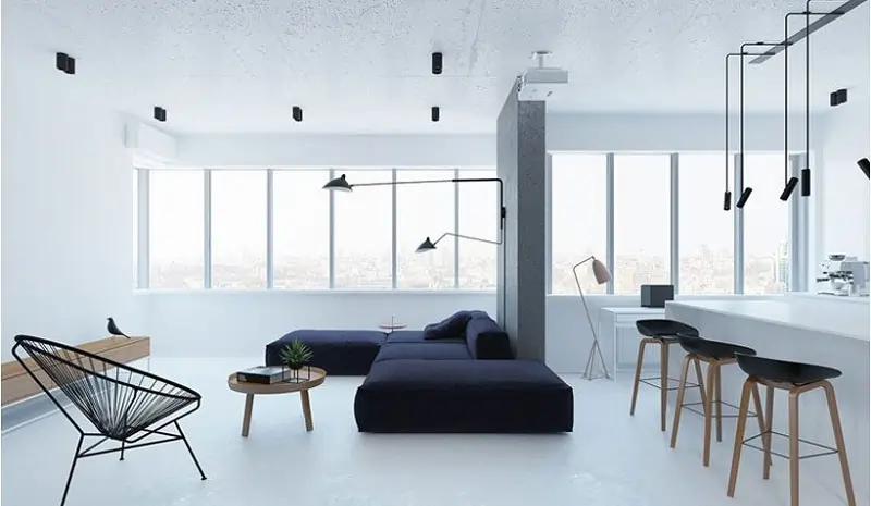 انتخاب رنگ‌ها در طراحی داخلی منزل کوچک