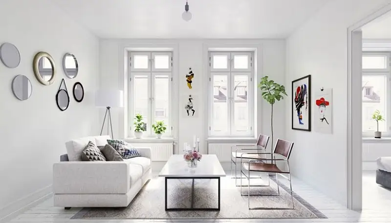 بهترین تجهیزات دکوراسیون برای تغییر سریع منزل کدام اند؟ 7 استفاده از آینهها در دکوراسیون داخلی منزل کوچک
