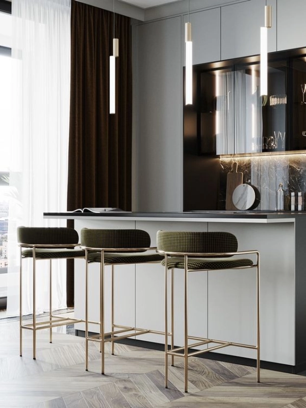 صندلی کانتر در سبک مدرن