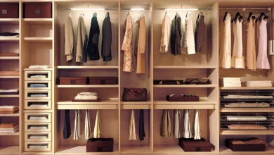 طراحی اتاق لباس