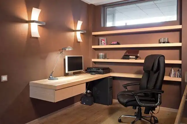 نورپردازی مناسب فضای کار کوچک 