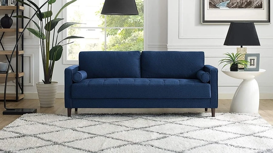 رنگ مبلمان آبی نفتی