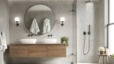 تزیین سرویس بهداشتی با ایده های خلاقانه