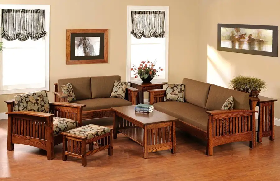 مبلمان چوبی