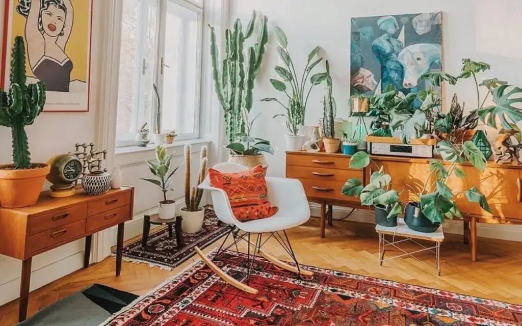 استفاده از گل و گیاه در دکوراسیون سنتی