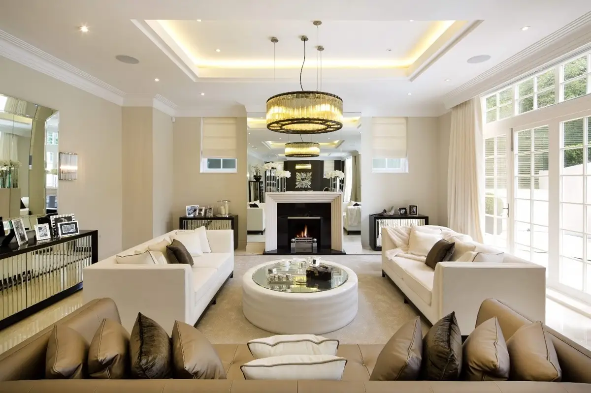 ارتفاع مناسب لوستر 