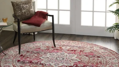 راهنمای انتخاب فرش گرد برای فضای خانه
