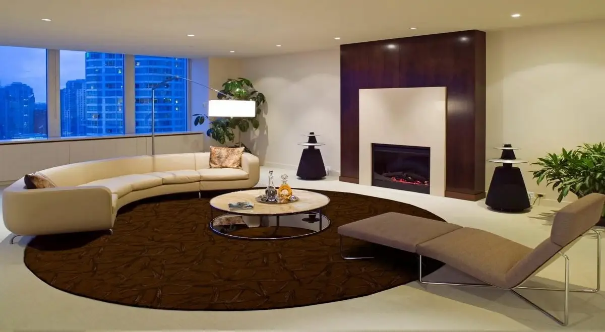 نکاتی برای چیدمان فرش گرد