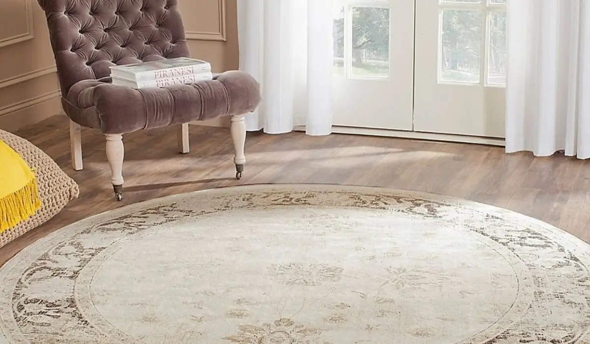 انواع مدل فرش گرد 