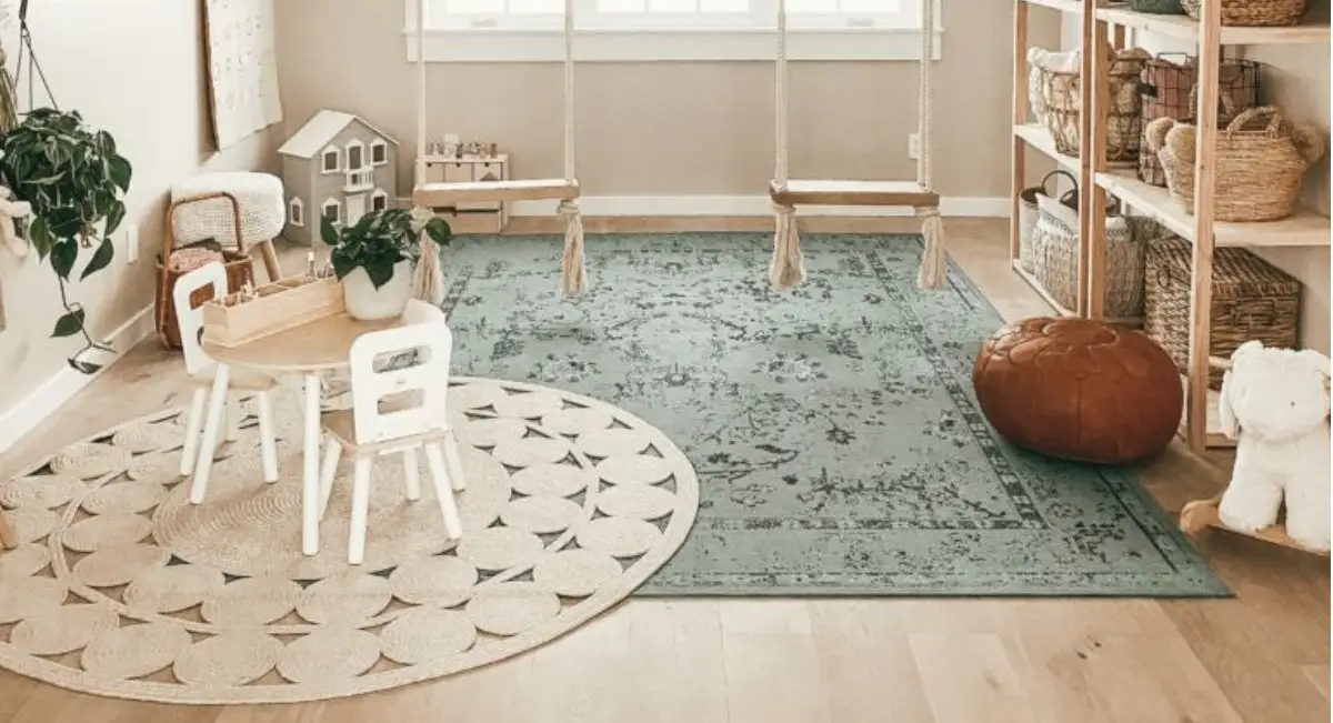 استفاده از فرش گرد