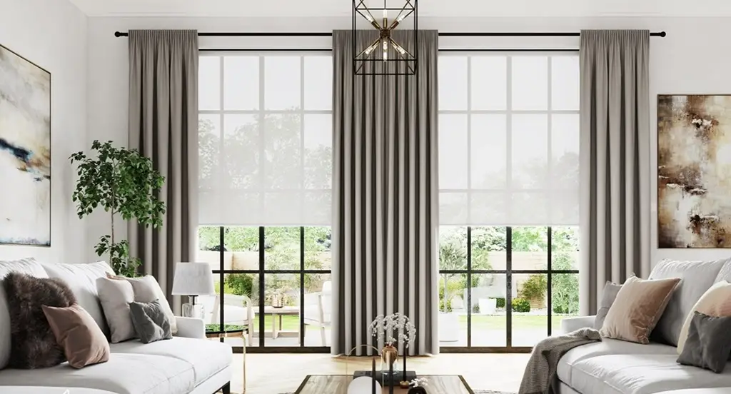 ۱۰ ترفند ساده برای زیباتر کردن دکوراسیون خانه بدون هزینه زیاد 8 پرده های مدرن