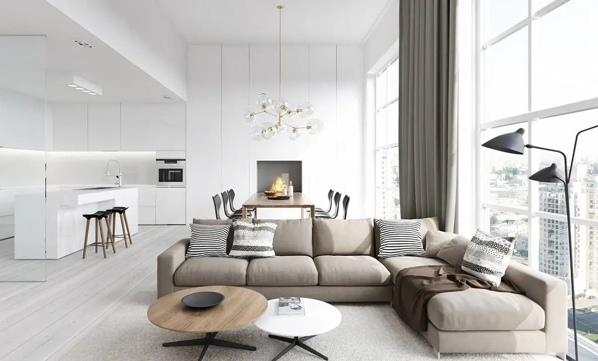 نظم و تمیزی برای داشتن یک پذیرایی شیک