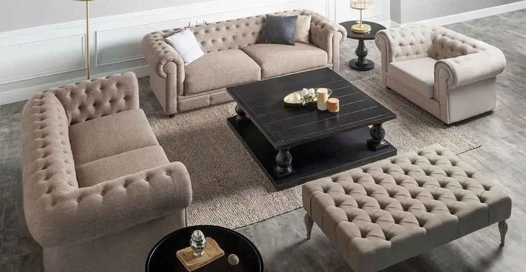 از مبلمان با ابعاد مناسب استفاده کنید