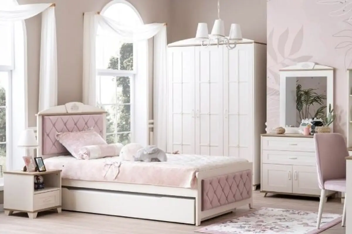اتاق خواب برای اتاق خواب دخترانه