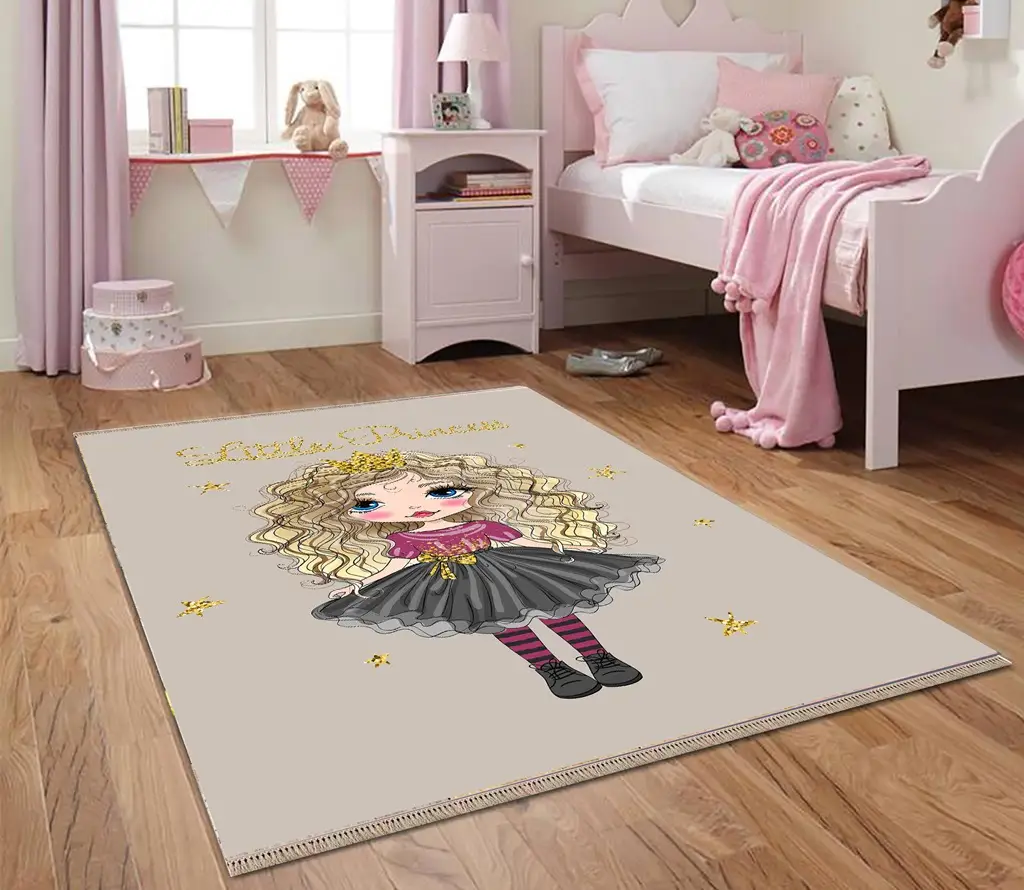فرش یا موکت برای اتاق خواب دخترانه