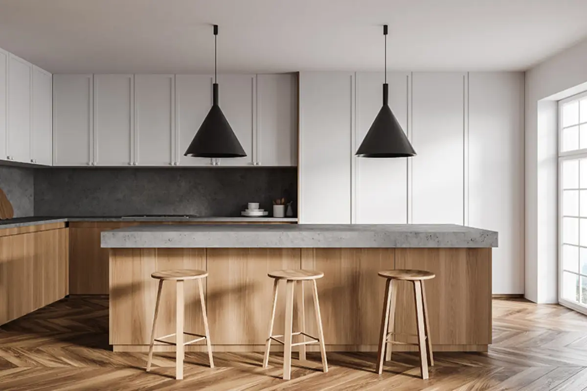 راز انتخاب بهترین صندلی اپن برای آشپزخانه شما 3 ارتفاع مناسب برای صندلی اپن