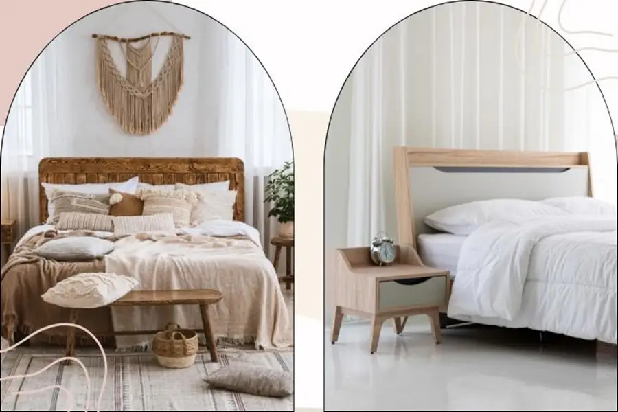 تخت خواب چوبی بهتر است یا ام دی اف