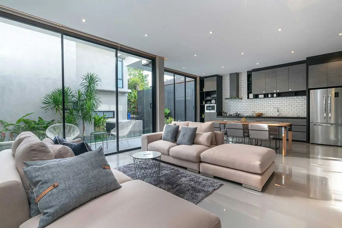 Modern layout home atmosphere