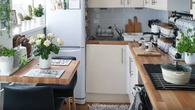 10 ترفند ساده برای نظم دهی به آشپزخانه های کوچک
