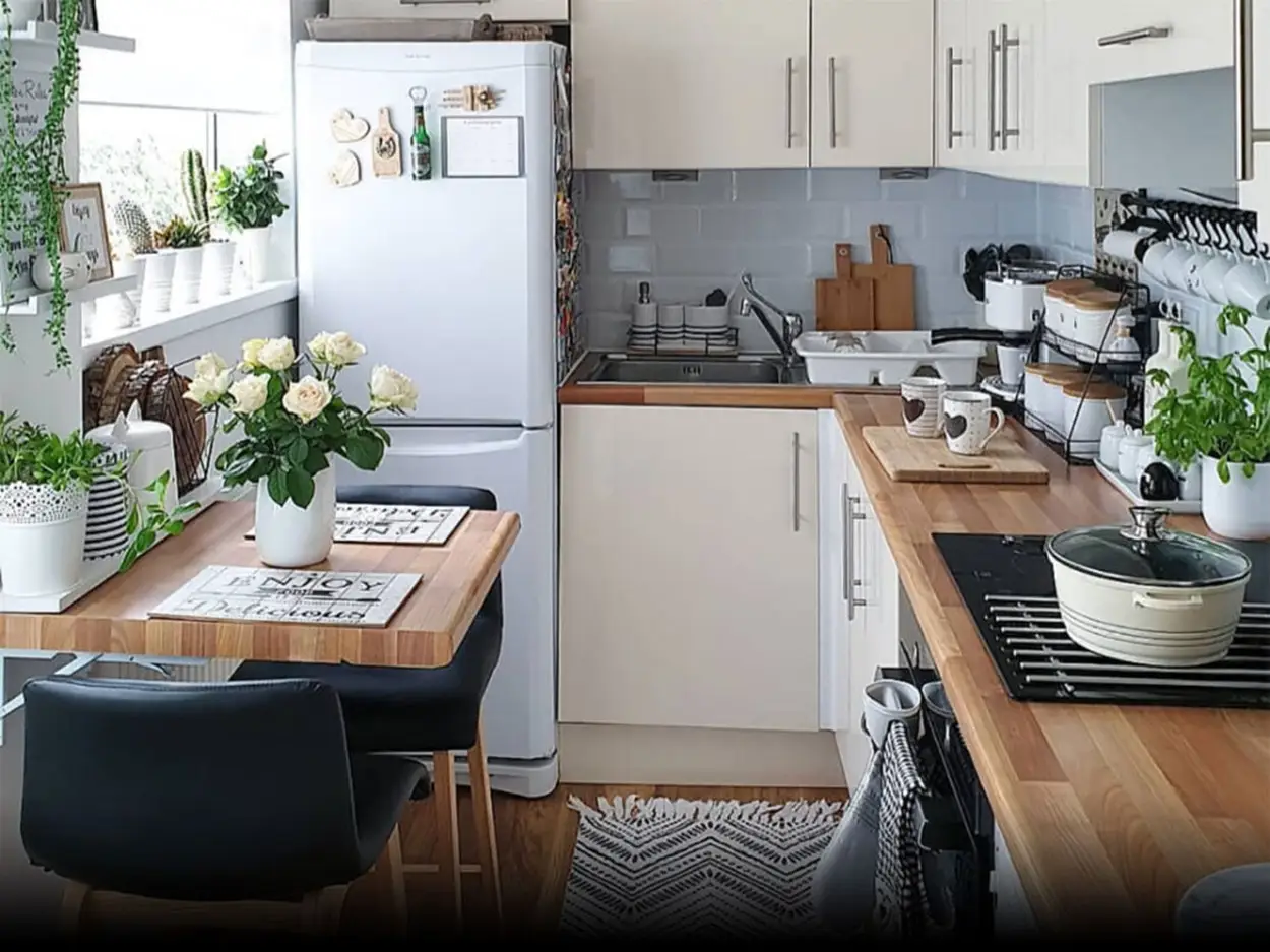 10 ترفند ساده برای نظم دهی به آشپزخانه های کوچک