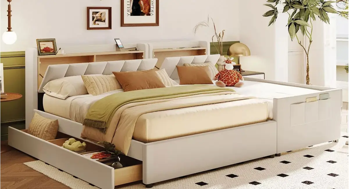 استفاده از تختخواب جادار