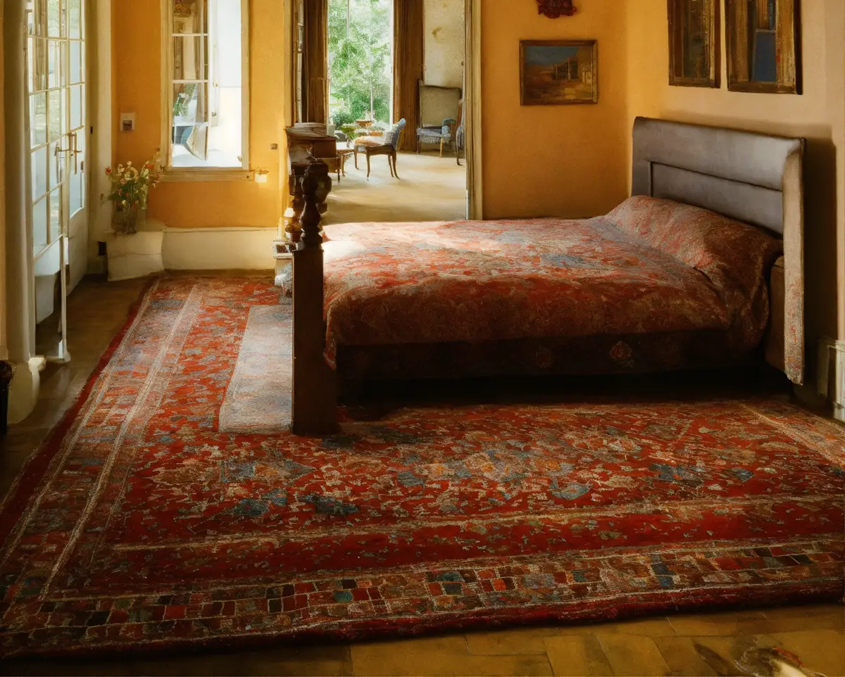 بهترین مدل فرش از نظر طرح برای اتاق خواب کوچک