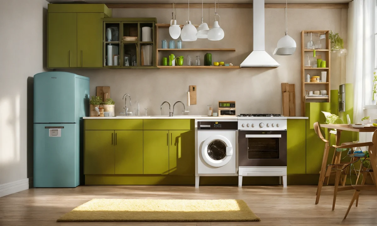 رنگ‌ های مناسب برای آشپزخانه‌ های بزرگ