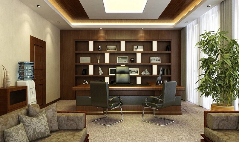 نکات طراحی دکوراسیون با گیاهان برای اتاق کار کوچک