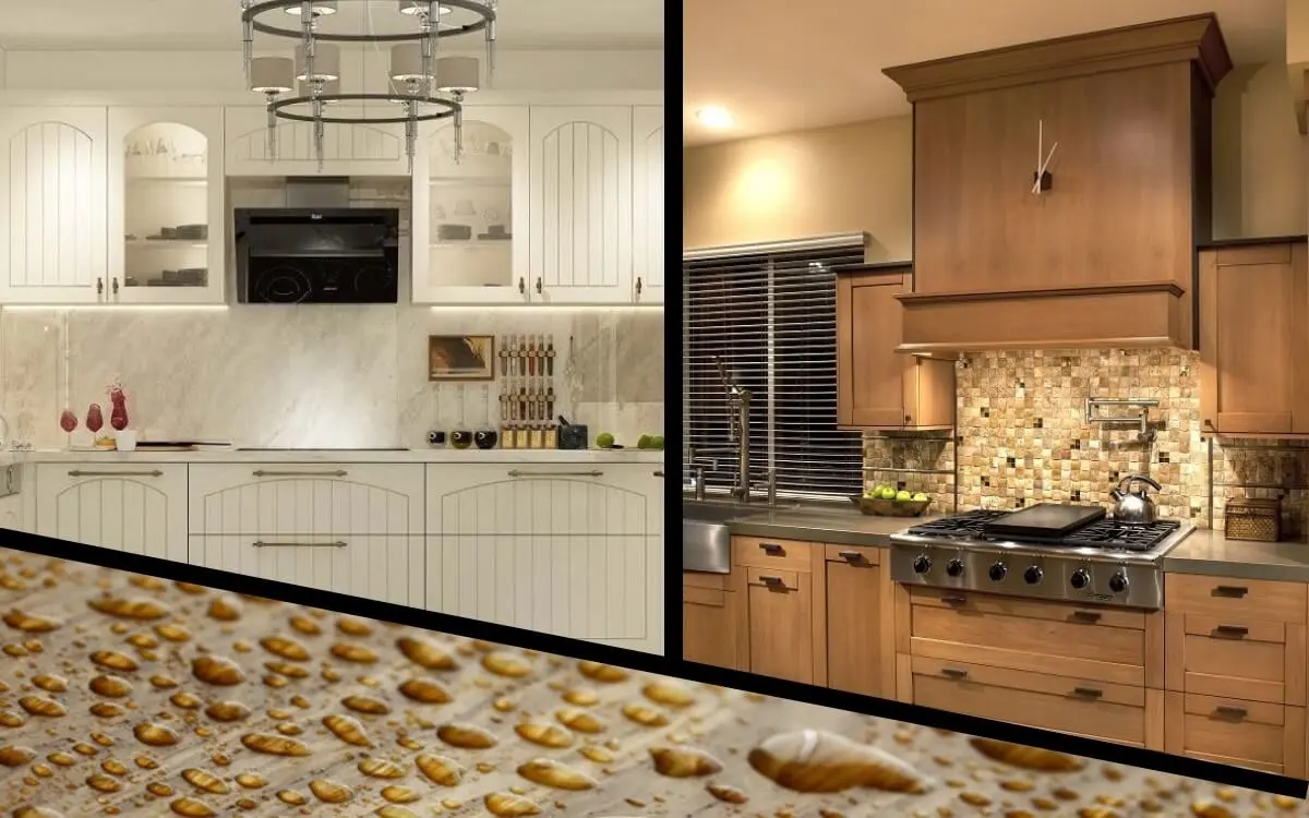 مقایسه کابینت ممبران با کابینت‌ های چوبی در برابر آب