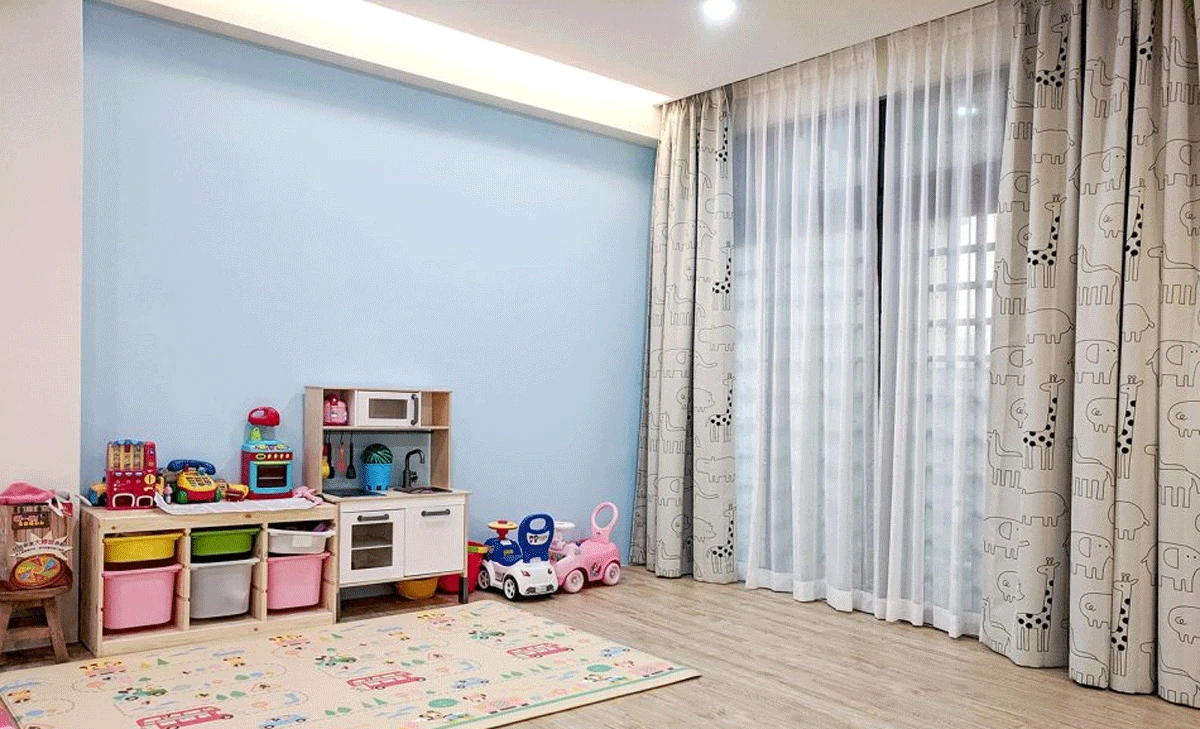 بهترین نوع پرده برای اتاق کودک