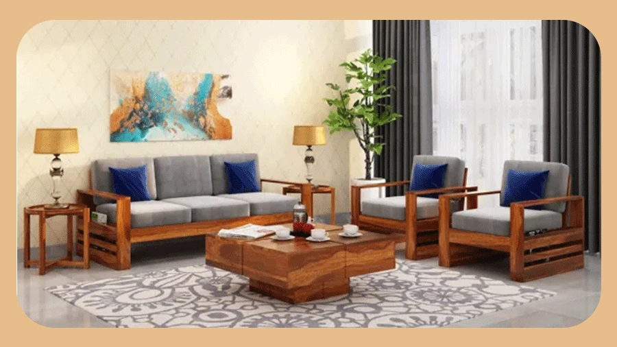 بهترین مدل های مبل چوبی شیک - معرفی ۱۰ طرح خاص و محبوب 3 مبل چوبی راحتی