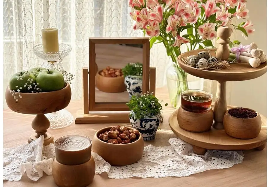 ایده های خلاقانه برای چیدمان سفره هفت سین
