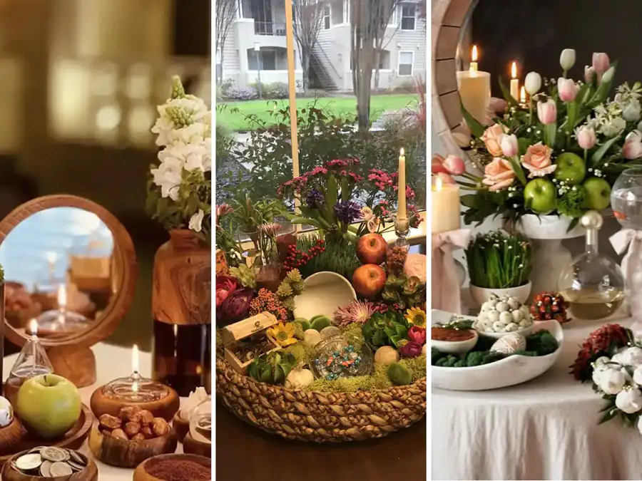 چیدمان سفره هفت سین: از سنت تا مدرنیته