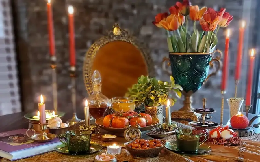 نورپردازی و تاثیر آن بر سفره هفت سین