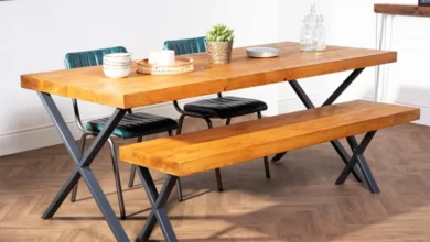 میز روستیک انتخابی جذاب، برای طراحی دکوراسیون داخلی منحصربه‌فرد و جدید