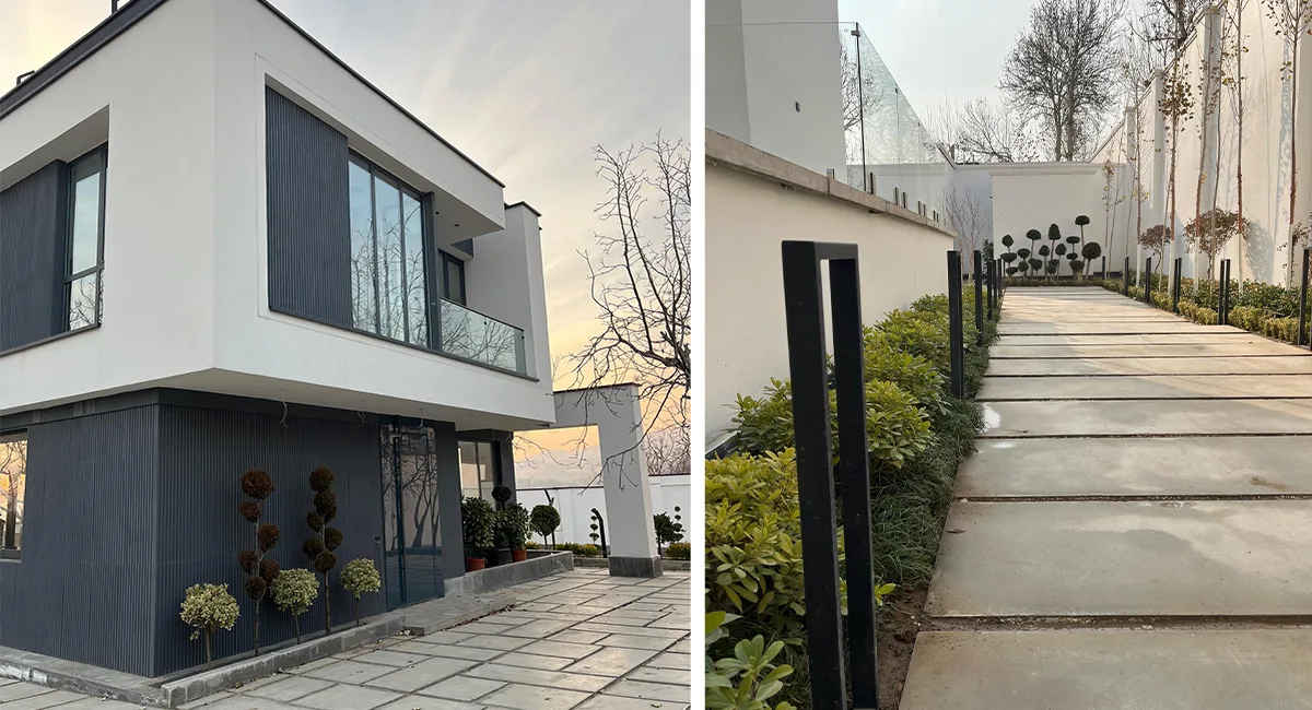 بازسازی نمای ساختمان قدیمی