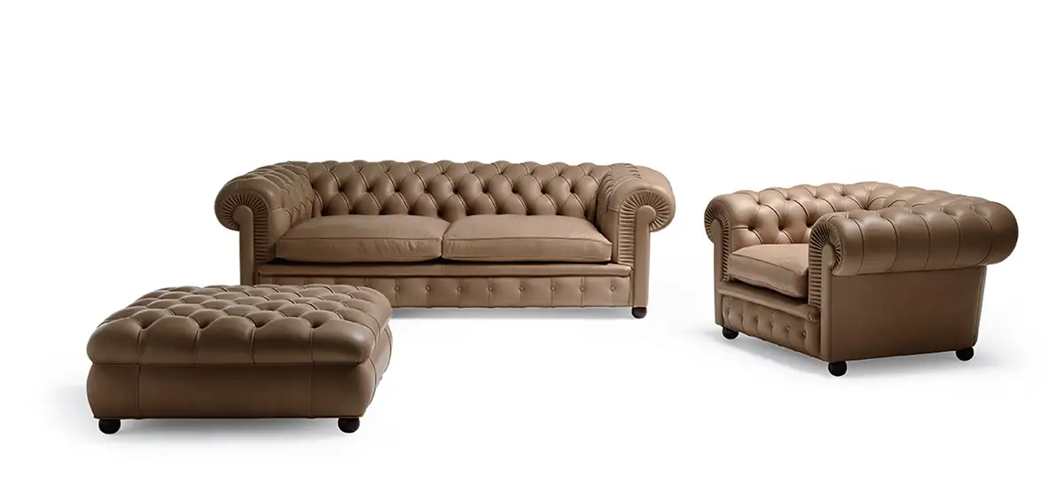 مبل چستر چیست؟ تاریخچه، مزایا و راهنمای انتخاب 3 تاریخچه مبل چستر