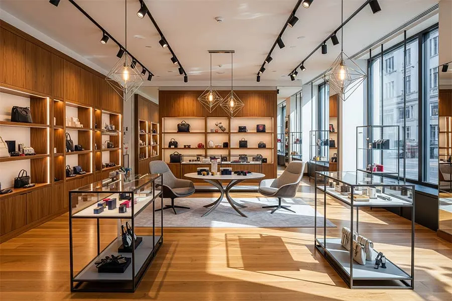 اصول طراحی دکوراسیون مغازه + (نکات طراحی ویترین، نورپردازی و انتخاب رنگ)