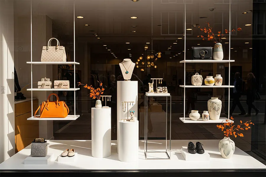 طراحی ویترین مغازه