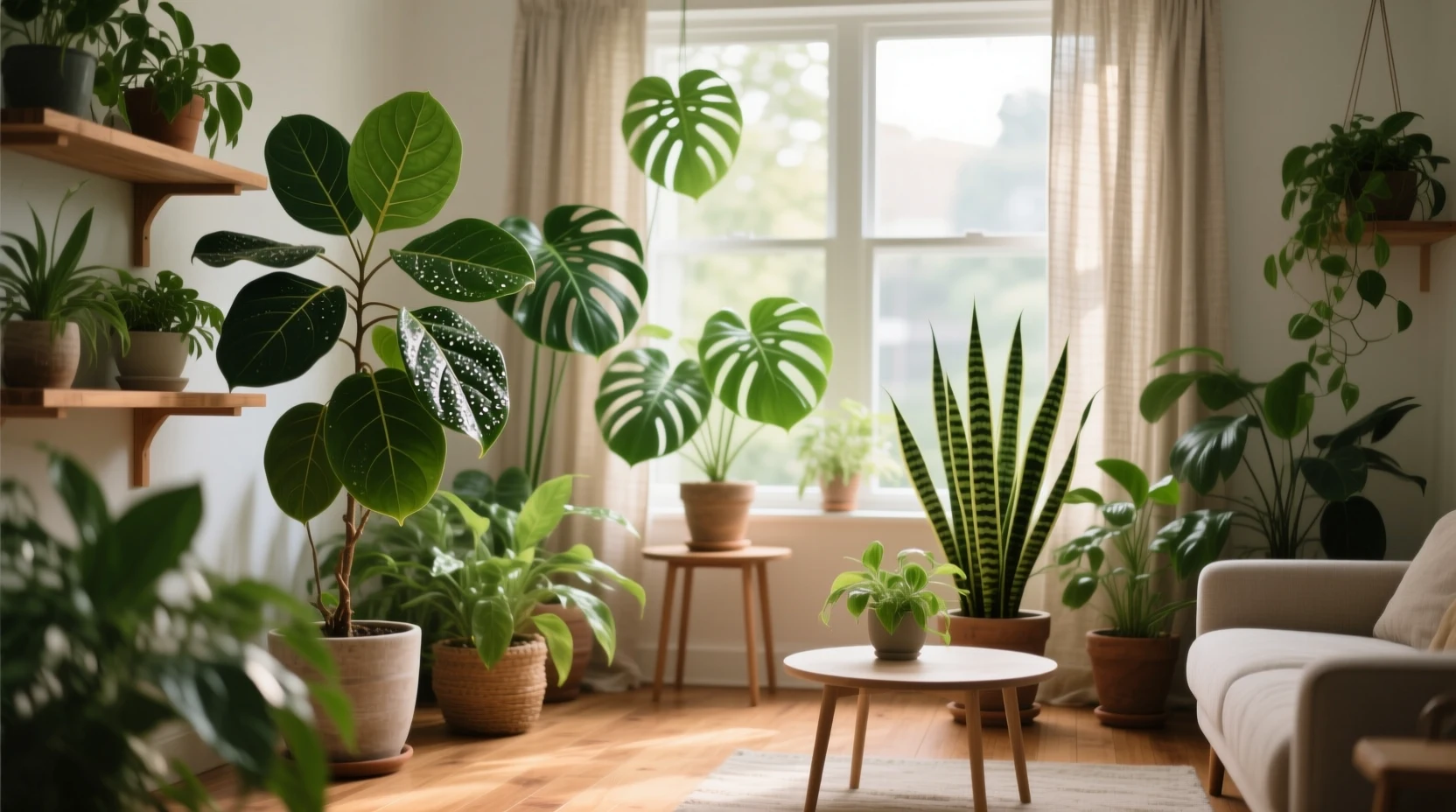 جان بخشیدن به فضا با گیاهان طبیعی