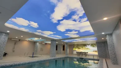 راهنمای انتخاب سقف استخر