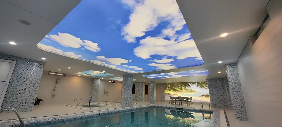 راهنمای انتخاب سقف استخر