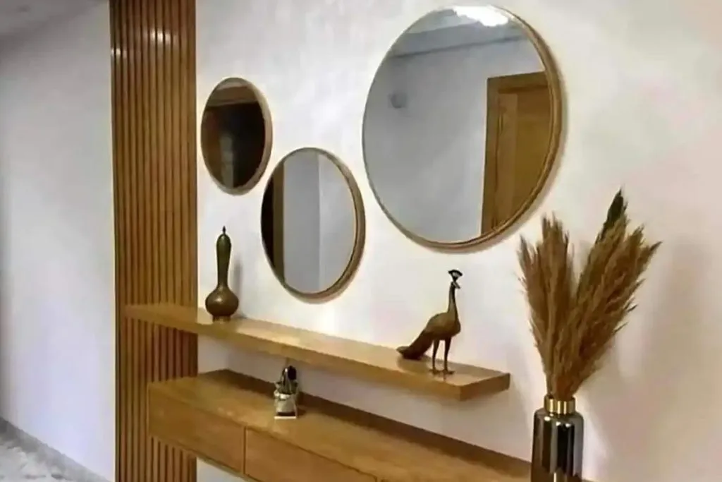 مدل‌های محبوب آینه کنسول در دکوراسیون ۲۰۲۵