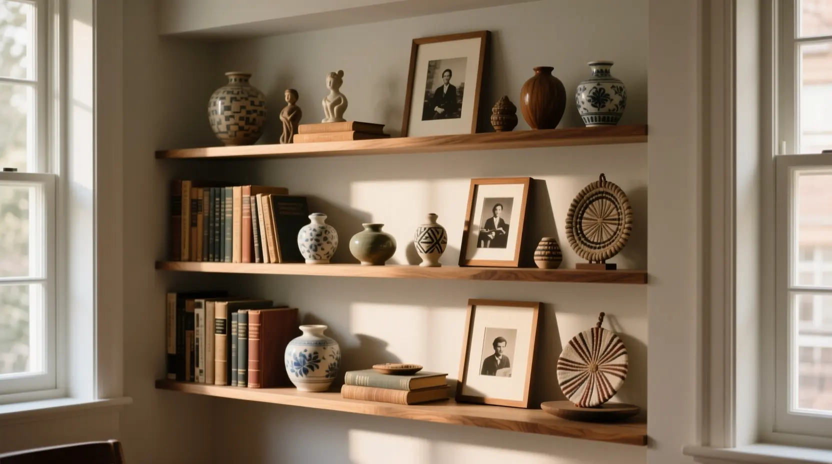 چه اکسسوری هایی خانه شما را خاص می کنند؟ 9 قفسه های باز و ویترین های نمایش