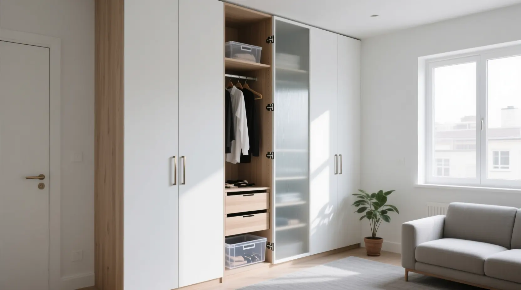 اهمیت کمد دیواری در آپارتمان‌ های کوچک