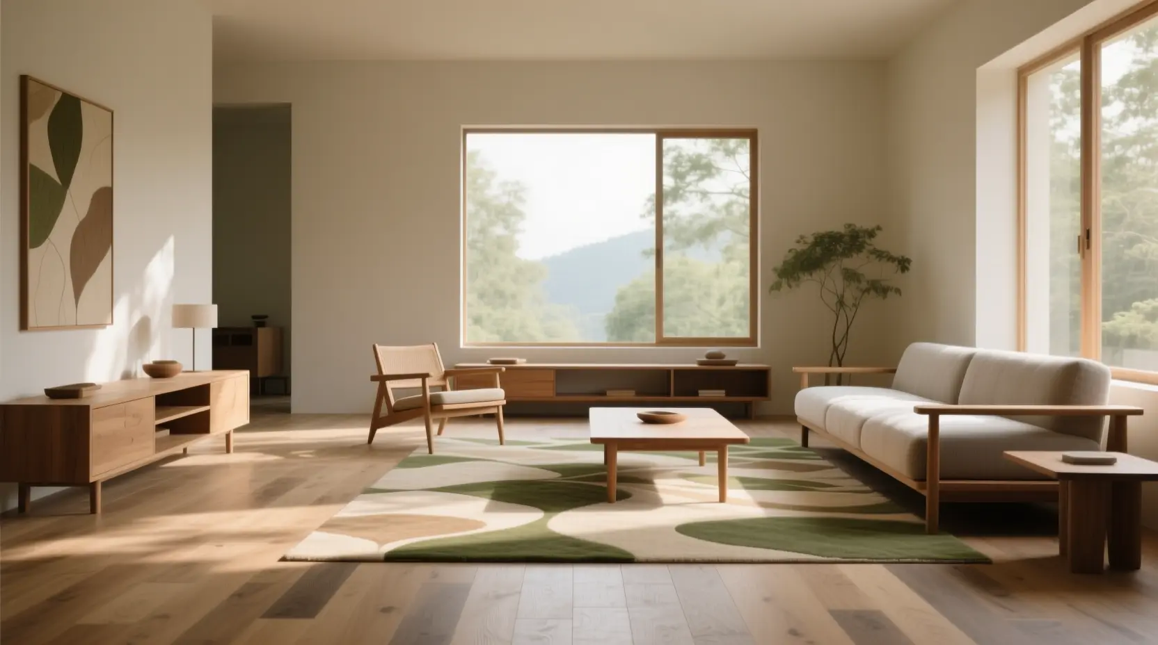 ۵ ترند محبوب فرش و کفپوش در سال ۲۰۲۵ 3 فرش ها و کفپوش های الهام گرفته از طبیعت